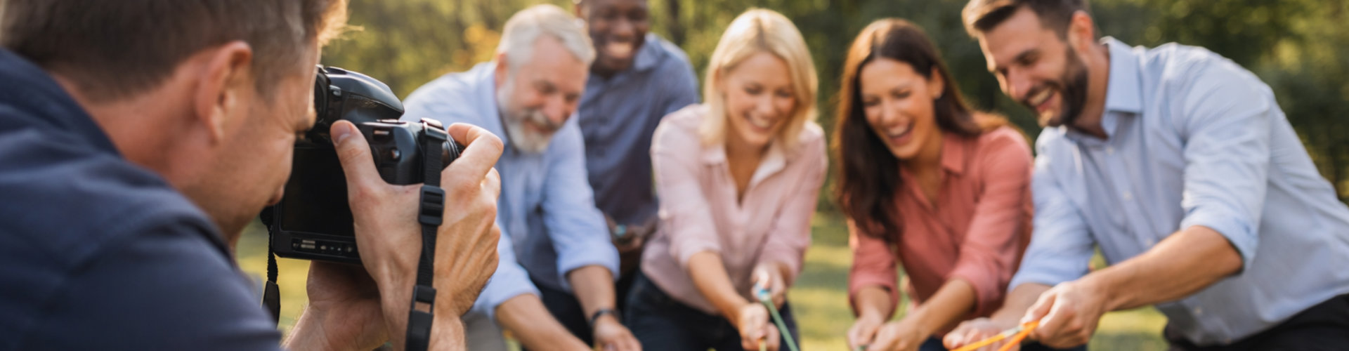 Eventfotografie bei Teamevents: Warum professionelle Fotos den Unterschied machen