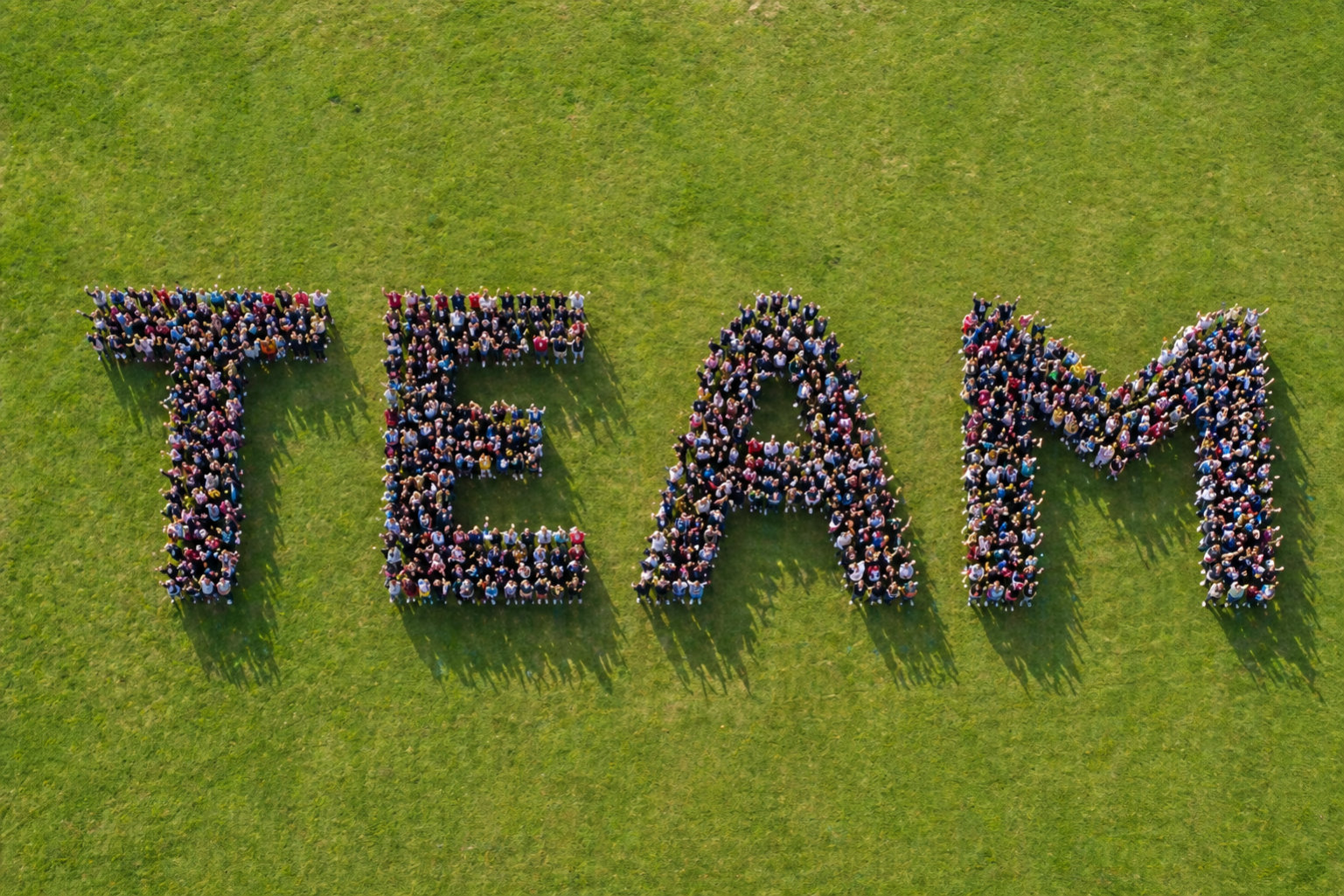Perfekte Gruppengröße für Teamevents