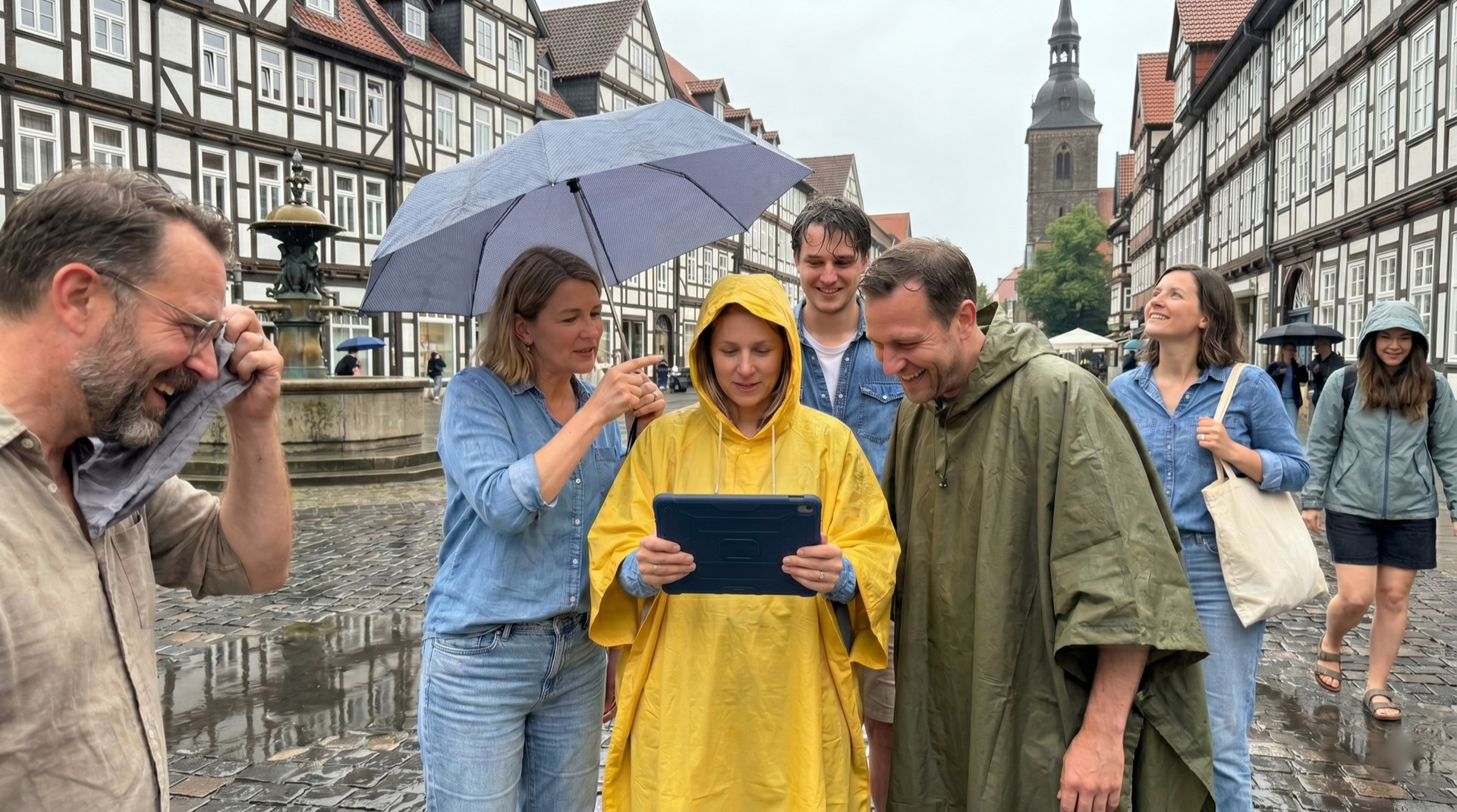 Team event in Erfurt (AI-generated illustrative image)