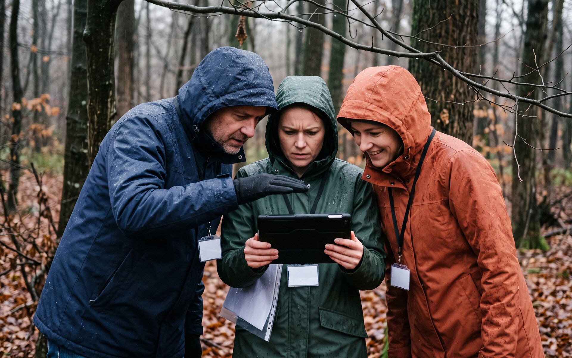 Escape the Forest just outside Frankfurt: puzzles, map and rope instead of a seminar room.