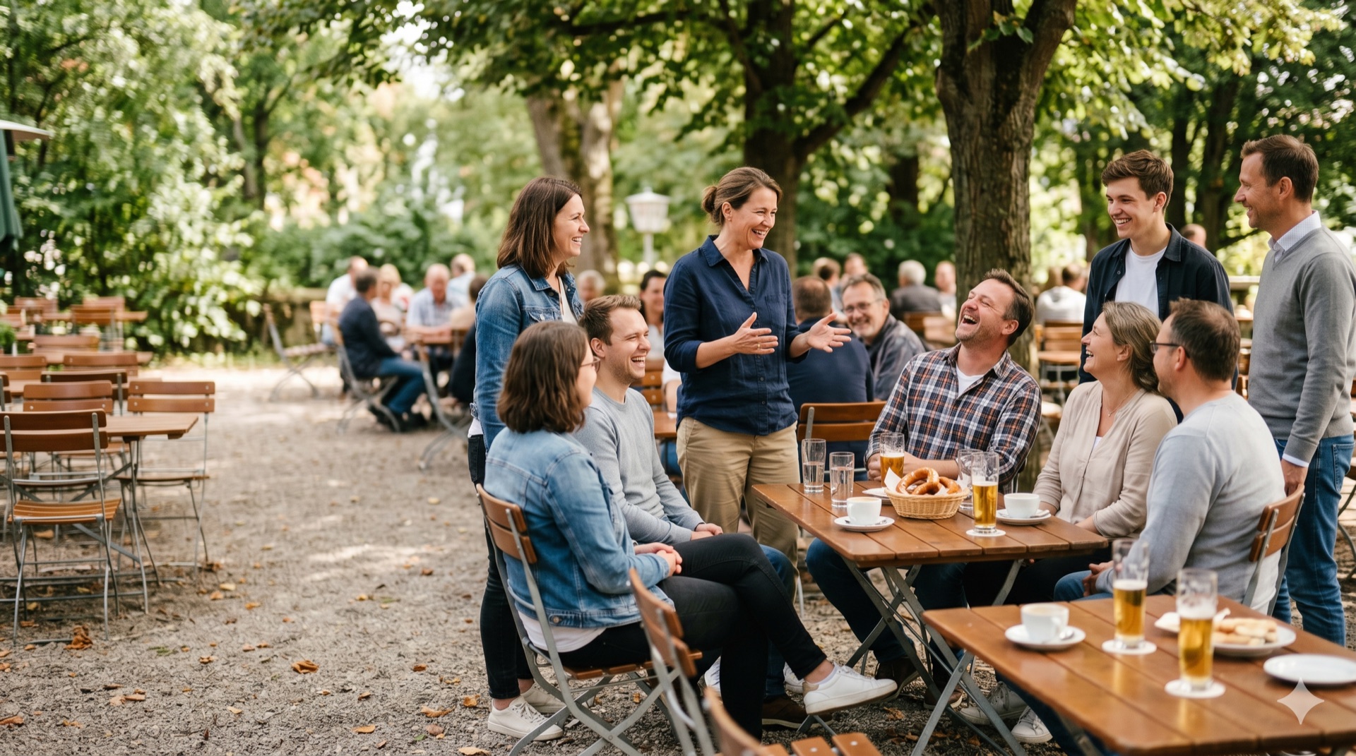 Ein Firmenausflug zahlt sich nicht in Programmpunkten aus, sondern in den Gesprächen, die sonst nie stattfinden. (KI-generiertes Symbolbild)