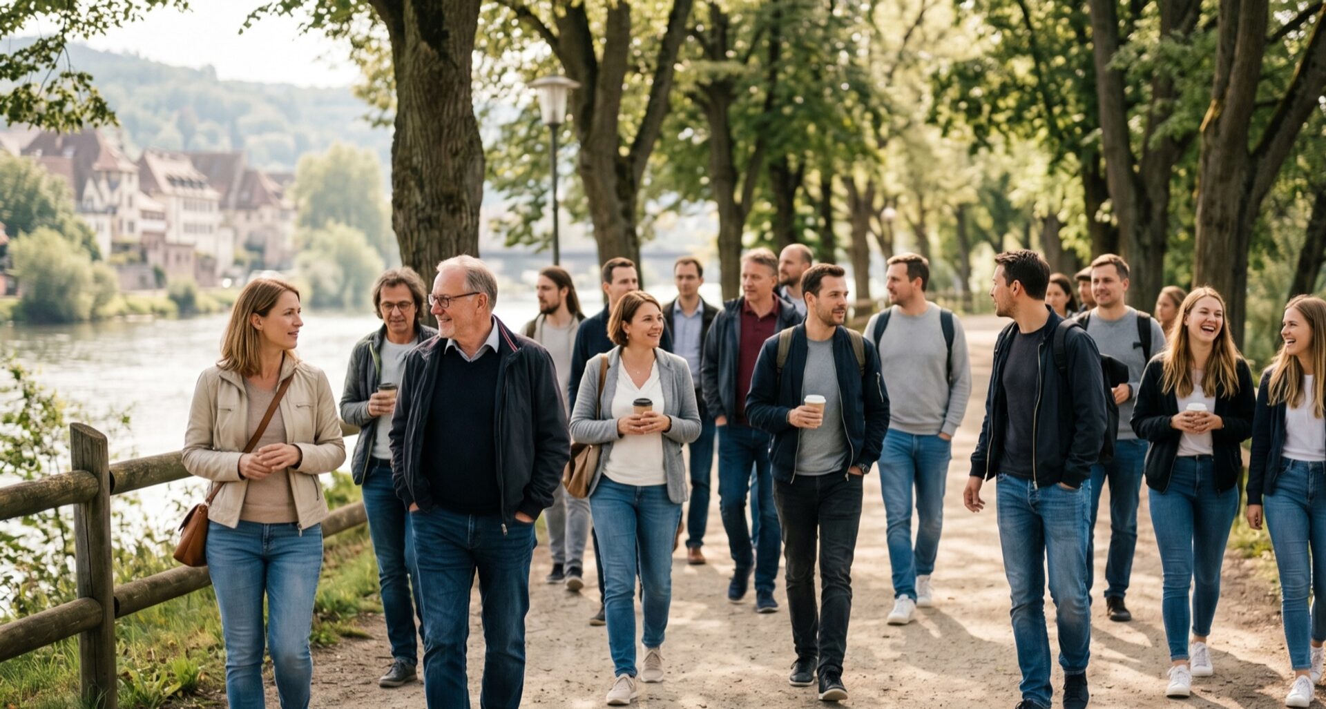 Firmenausflug planen — 8-Schritte-Checkliste und 20+ Event-Ideen (KI-generiertes Symbolbild)