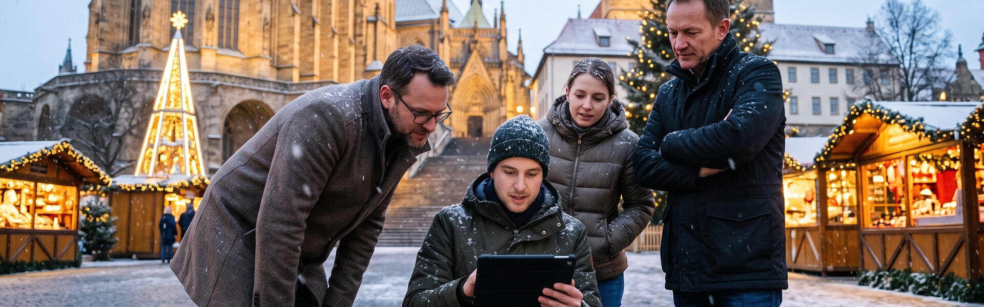 Weihnachtsfeier in Erfurt: Programm statt Buffet, an das sich das Team noch im Januar erinnert.