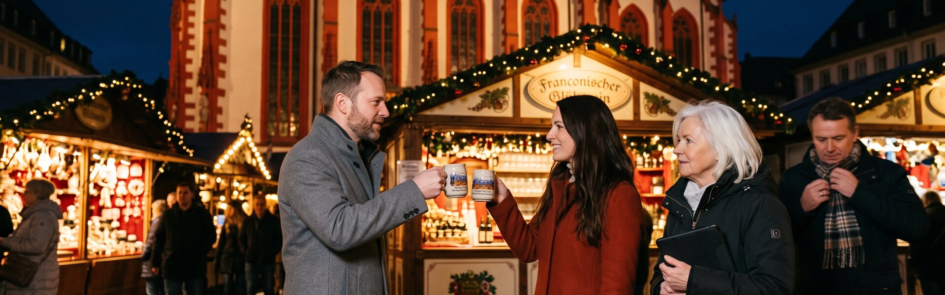 Weihnachtsfeier in Würzburg: Programm statt Buffet, an das sich das Team noch im Januar erinnert.