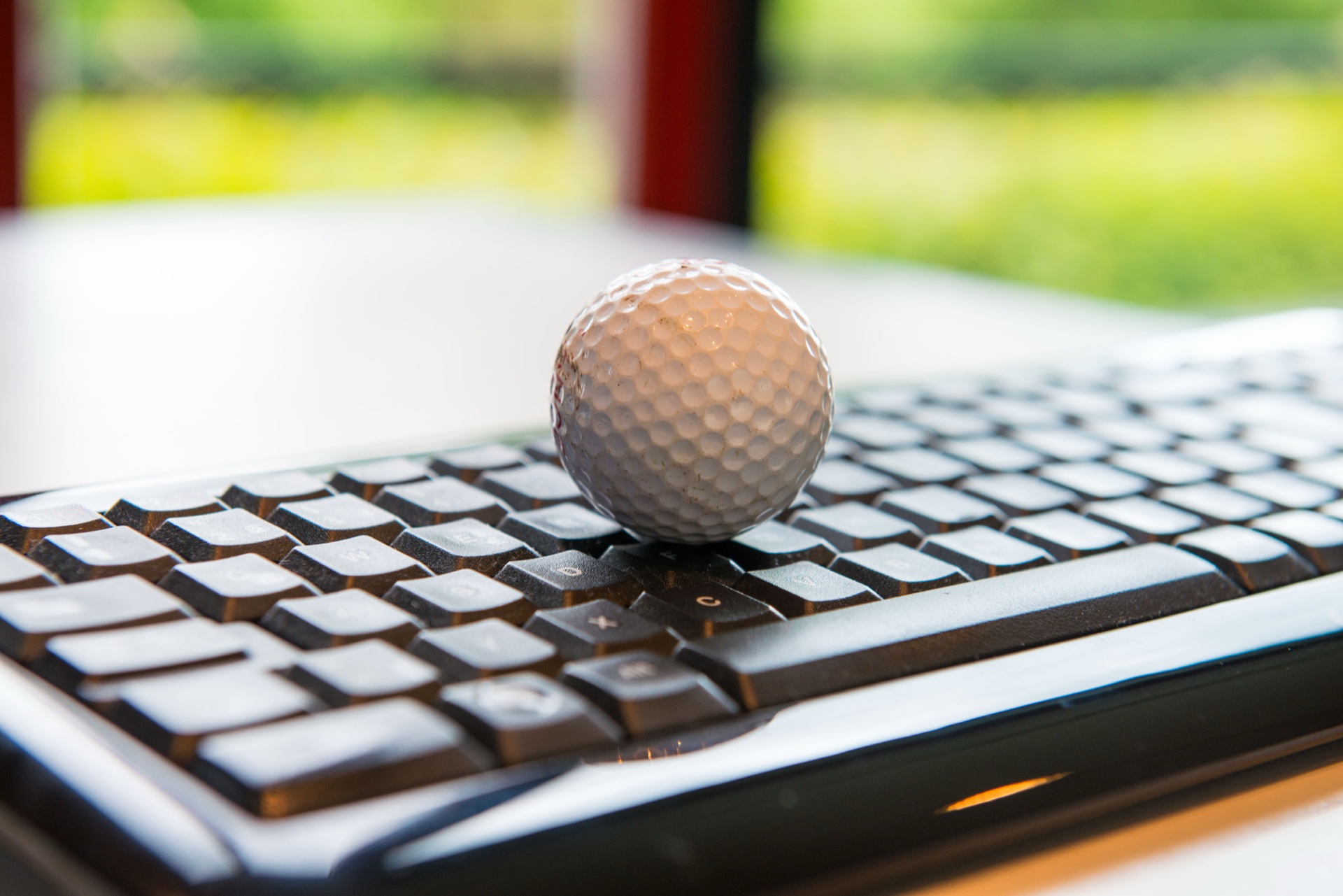 Office Golf: minigolf during the team event