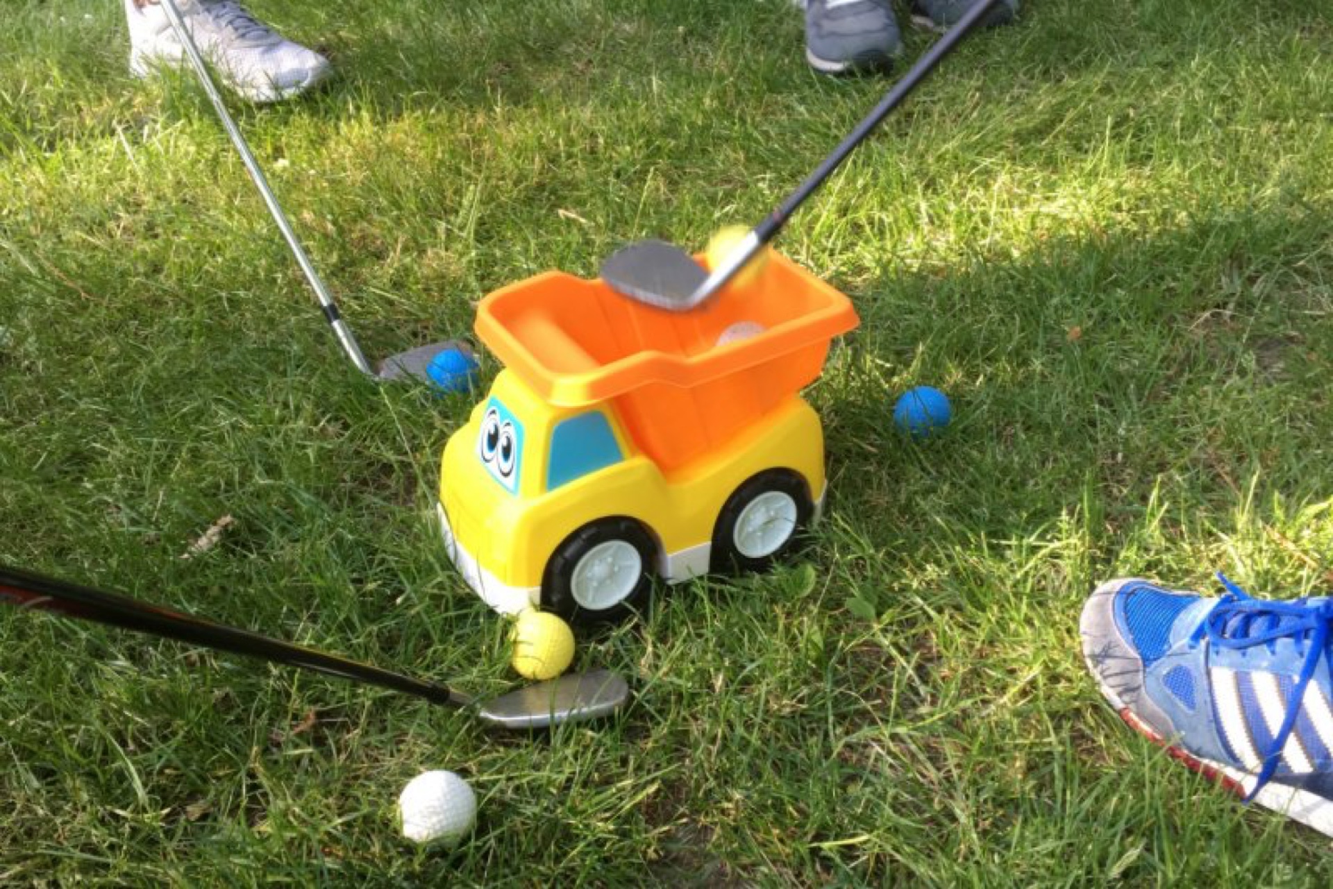 Crossgolf: Natur während des Teamevents