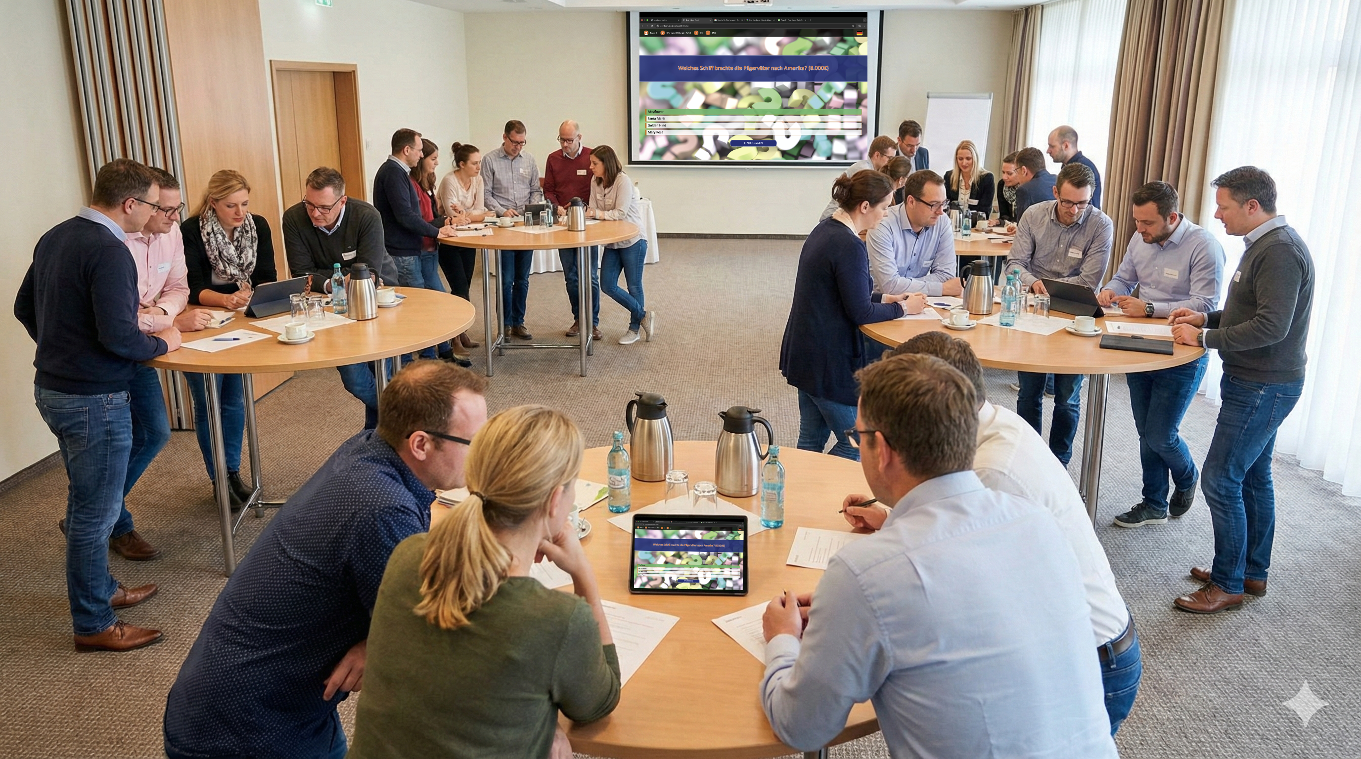 Teambuilding Quizshow Dresden