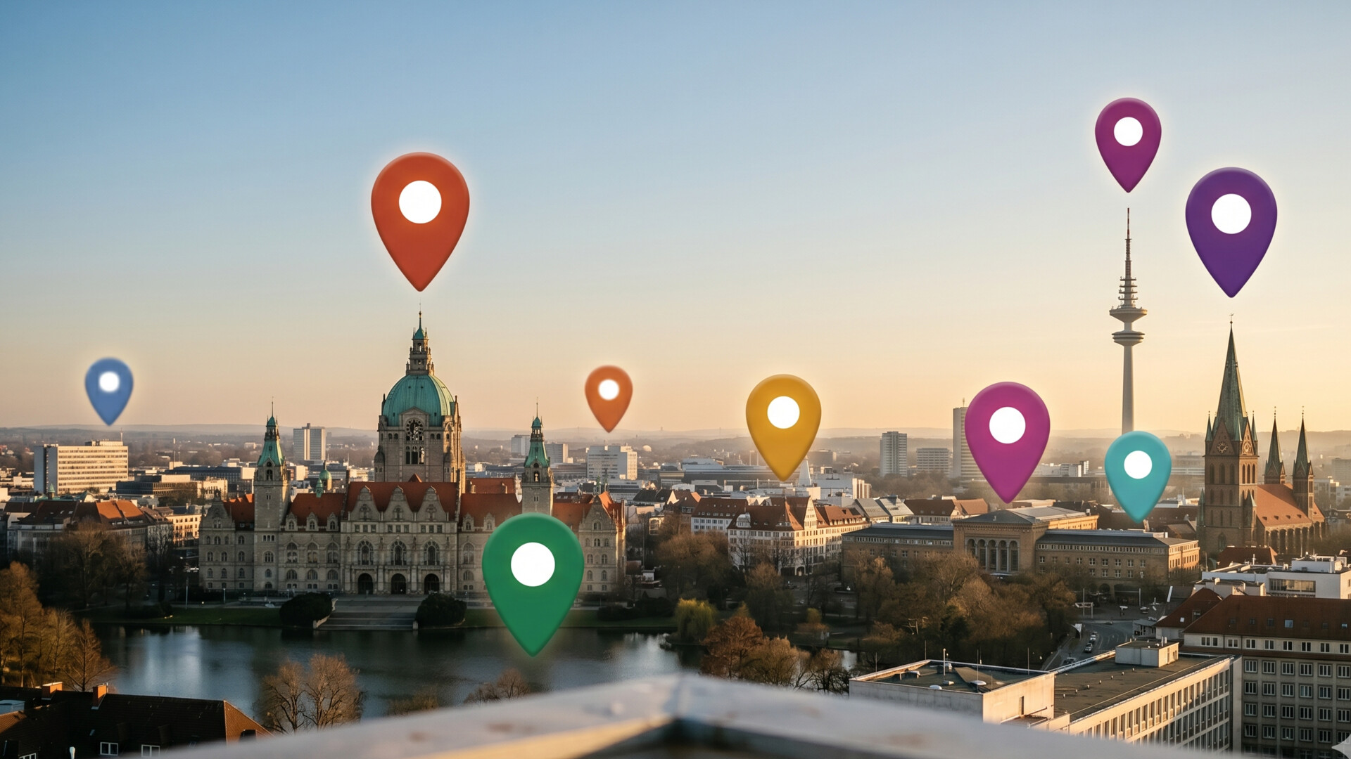 GPS Stadtrallye Hannover: Teams unterwegs in der Stadt (KI-generiertes Symbolbild)