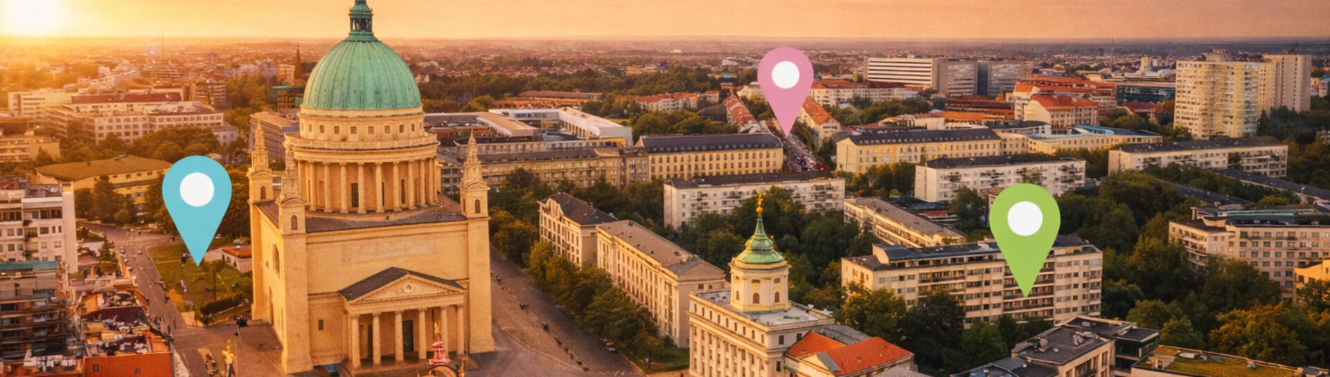 GPS Stadtrallye durch Potsdam: Die Stadt wird zum Spielfeld, das Tablet zum Kompass.